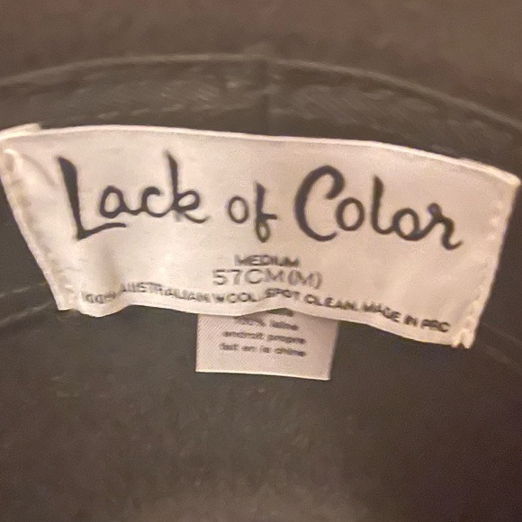 Lack of Color Unisex Black Fedora in style Grove. Various sizes available - Picture 10 of 16